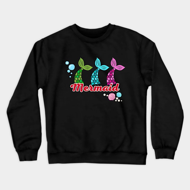 Mermaid Crewneck Sweatshirt by Introvert Home 